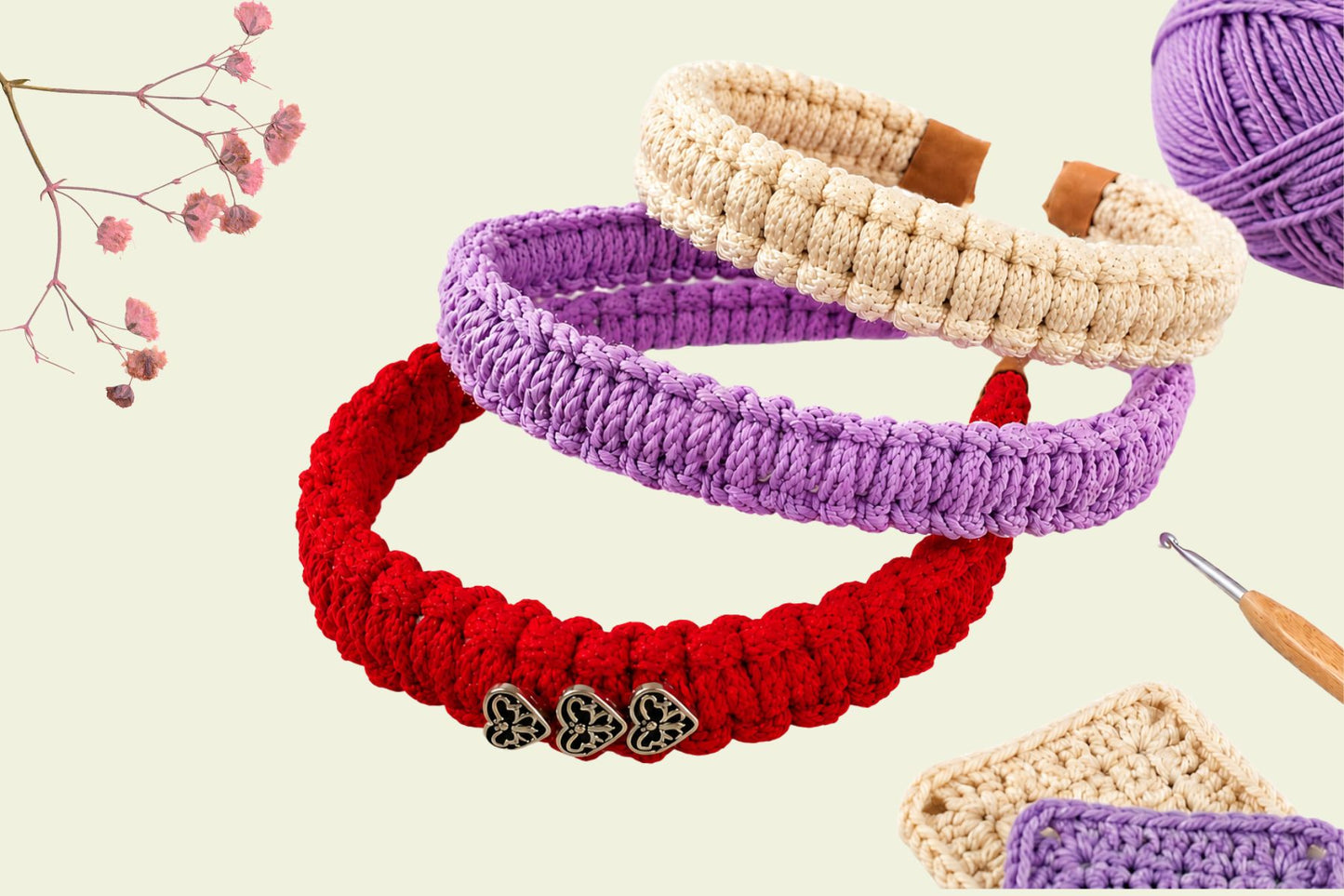 „Macrame lankelio dirbtuvės“