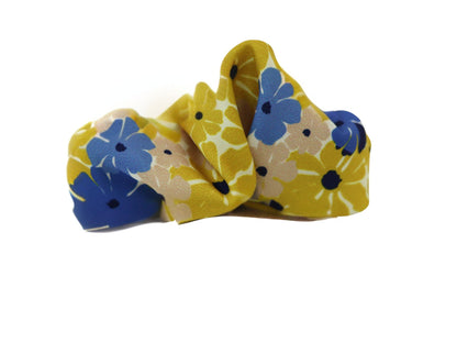 Plaukų segtukas „Geltona gėlių pieva“
