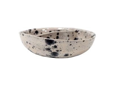 Keraminė užkandžių lėkštė „Krateris“ su perskyrimu