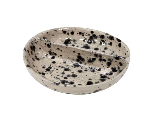 Keraminė užkandžių lėkštė „Krateris“ su perskyrimu